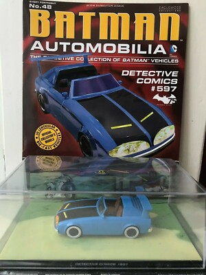 AUTOMOBILIA EAGLEMOSS COLLECTION 48 - BATMAN DETECTIVE COMICS #597 VEHICLE + MAG