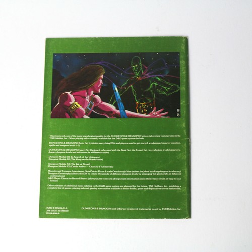 Dungeons and Dragons TSR 9044 Palace of the Silver Princess B3 - Bild 2 von 3