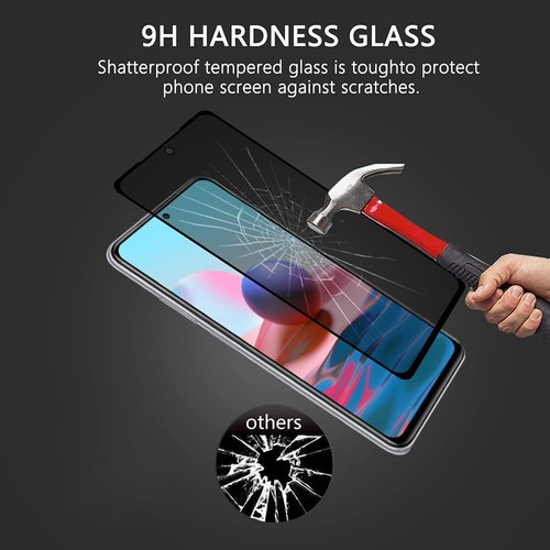 Verre Trempé Anti-Espion Redmi Note 10 5G/4G Note 10 Lite Protection d'écran Dur - Photo 3/8