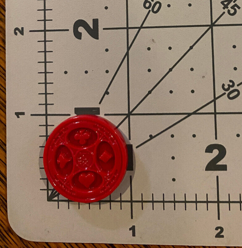 Juego completo de 135 fichas marcadoras piezas originales para juego de mesa SEQUENCE 1999 - Imagen 7 de 7