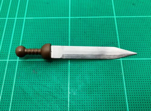 Espada romana Gladius personalizada escala 1/6 gladiador arma medieval réplica hoja - Imagen 3 de 9