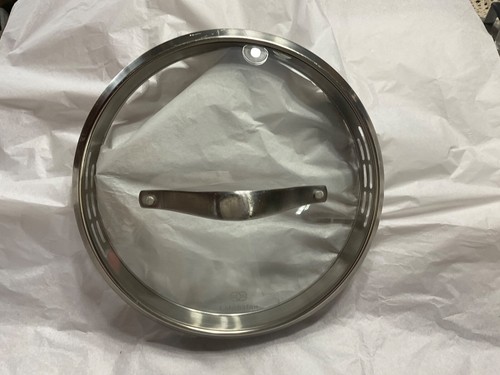 Calphalon Glass Lid 8.5" Diameter Stainless Steel Rim and Handle - Picture 2 of 7