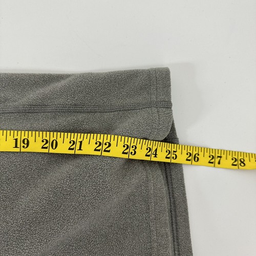 North Face Sweatshirt Boys Youth XL Gray Fleece Embroidered Pull Over 1/4 Zip - Picture 8 of 12