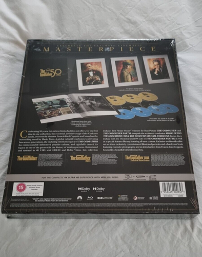 The Godfather Trilogy 50th Anniversary 4K UHD Collectors Edition 9 Discs - Foto 7 di 7