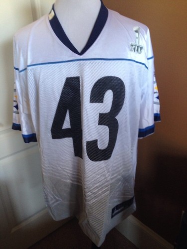 Troy Polamalu Pittsburgh Steelers Super Bowl XLV Trikot Neu XL - Bild 1 von 5