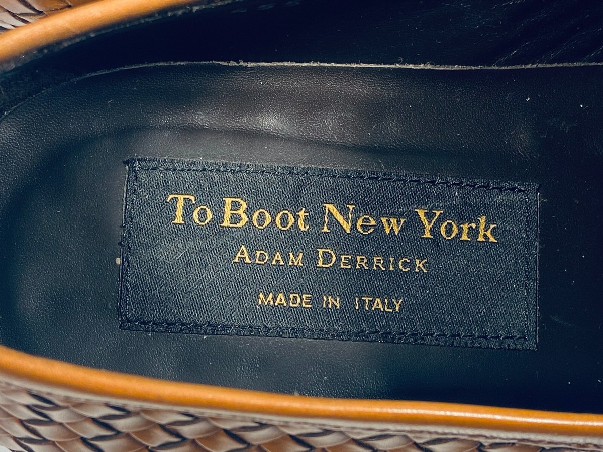 TO BOOT NEW YORK Zenith Burnished Cognac Leather Penny
