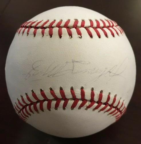 Johnny Mize ONL Single Signed Baseball JSA Certified - CM351 - Picture 2 of 4