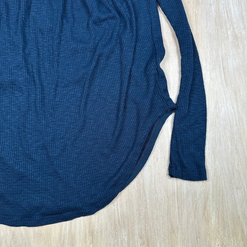 NWT Free People Must Have Henley Waffle Thermal Tunic Long Sleeve Cozy Top Small - Picture 7 of 13