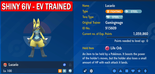 ✨ Pokemon Scarlet and Violet ✨ SHINY Pokemon with 6IV Lvl 100 & Battle Ready! - Picture 93 of 251