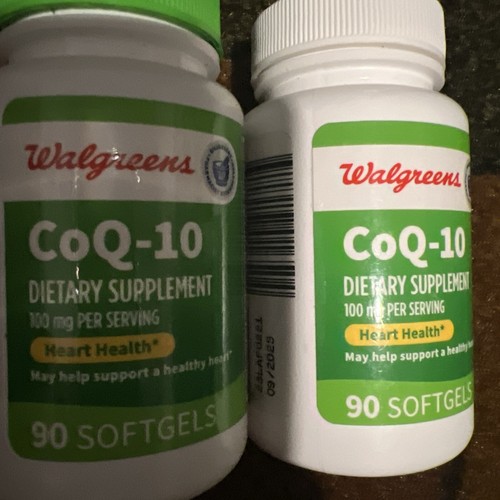 Walgreens CoQ10 200Mg -(2) 90 Softgels Bottles-Twin Pack-Exp 09/2025 and 12/2025 - Picture 3 of 4