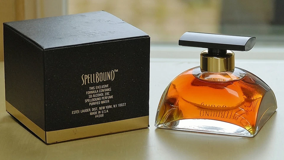 ** SPELLBOUND por ESTEE LAUDER ** Splash EDP 1,7 oz ~ 50 ml DISEÑO ANTIGUO * Foto 3 de 4