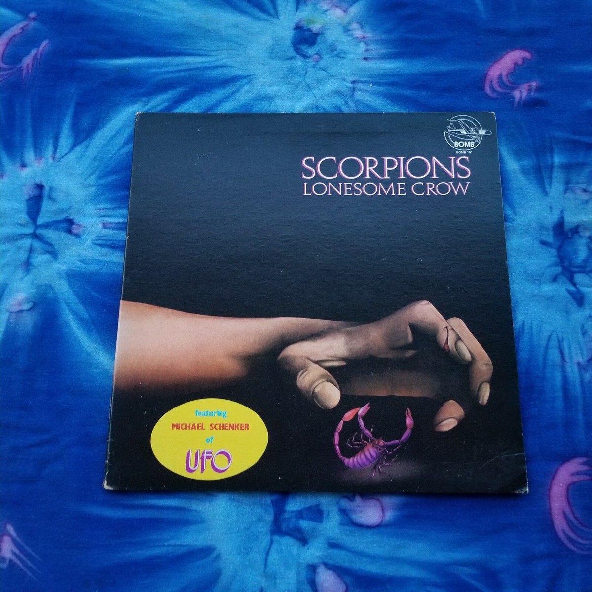 【驚きの値段】 SCORPIONS,LONESOME CROW,LP/ALBUM,1972,BOMB,CANADA,KRAUTROCK 洋楽