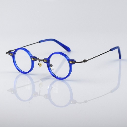 Japanische kleine runde Lesebrille uralt Acetat Damen Herren Lesebrille - Bild 36 von 39