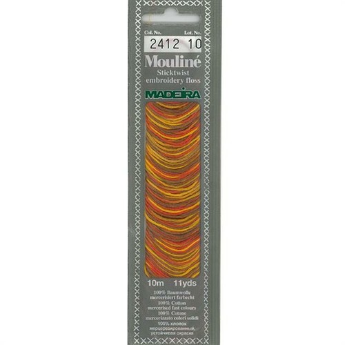 Madeira Mouline 10M Embroidery floss thread - Variegated 6 Strand Slow stitching - Picture 5 of 17