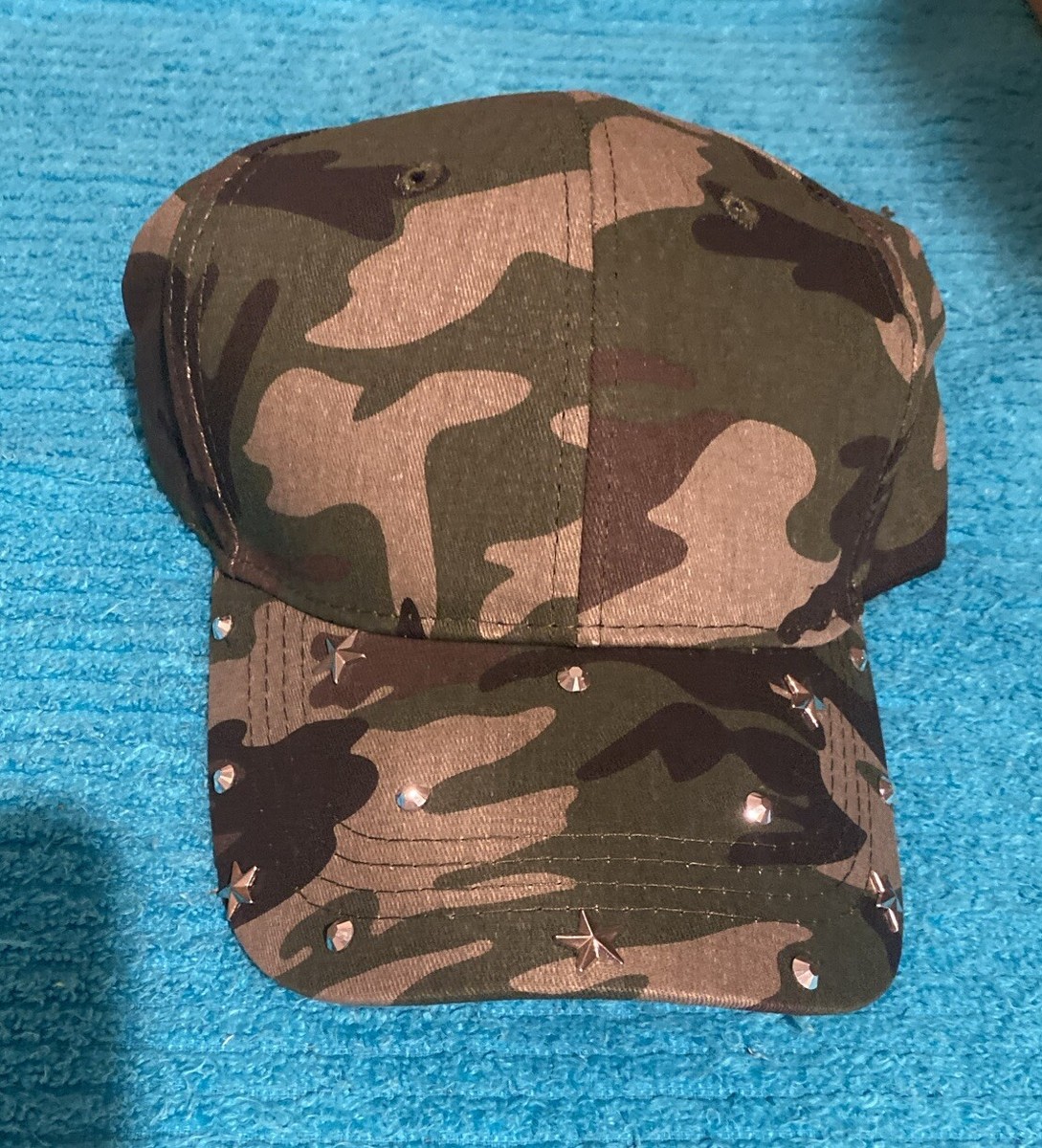 帽子 9090girl Numbering Studs Cap green camo Numbering Studs Cap【9090 girl】