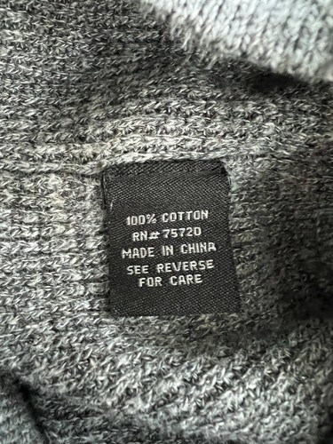 J.B. HOLT Herren Pullover THE JEFFERSON grau 1/4 Quarter Zip Strickpullover Gr. L - Bild 4 von 4