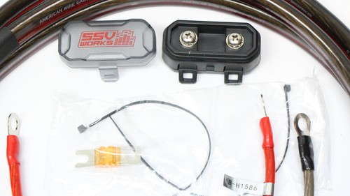 SSV Works Power Cable kit for Select SSV Works Kicker Amplifiers - Picture 3 of 12