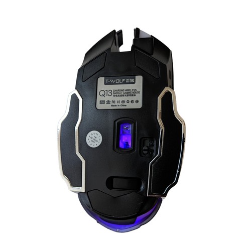 Wireless Mouse Gaming Rechargeable Optical Mouse Cordless 2.4 GHZ - Picture 9 of 10
