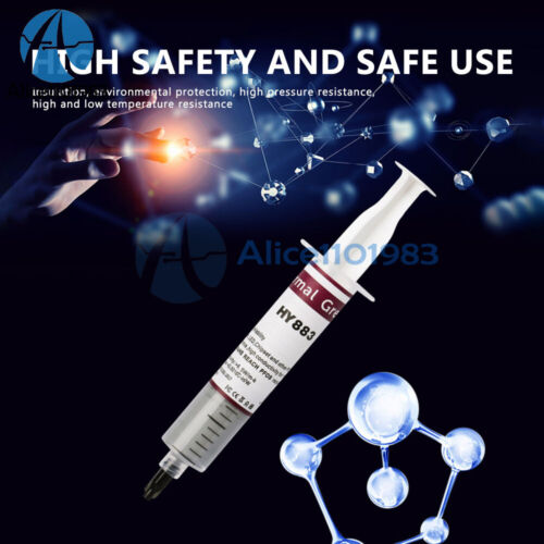 CPU Cooling Paste HY883 Thermal Conductive Silicone Grease 6.5W For Computer - Picture 3 of 10