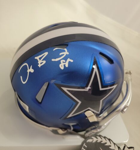 Dez Bryant Signed Blaze Mini Helmet Dallas Cowboys Beckett Auto Football - Picture 2 of 4