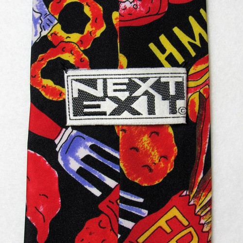 Corbata de comida chatarra Next Exit - Imagen 2 de 2