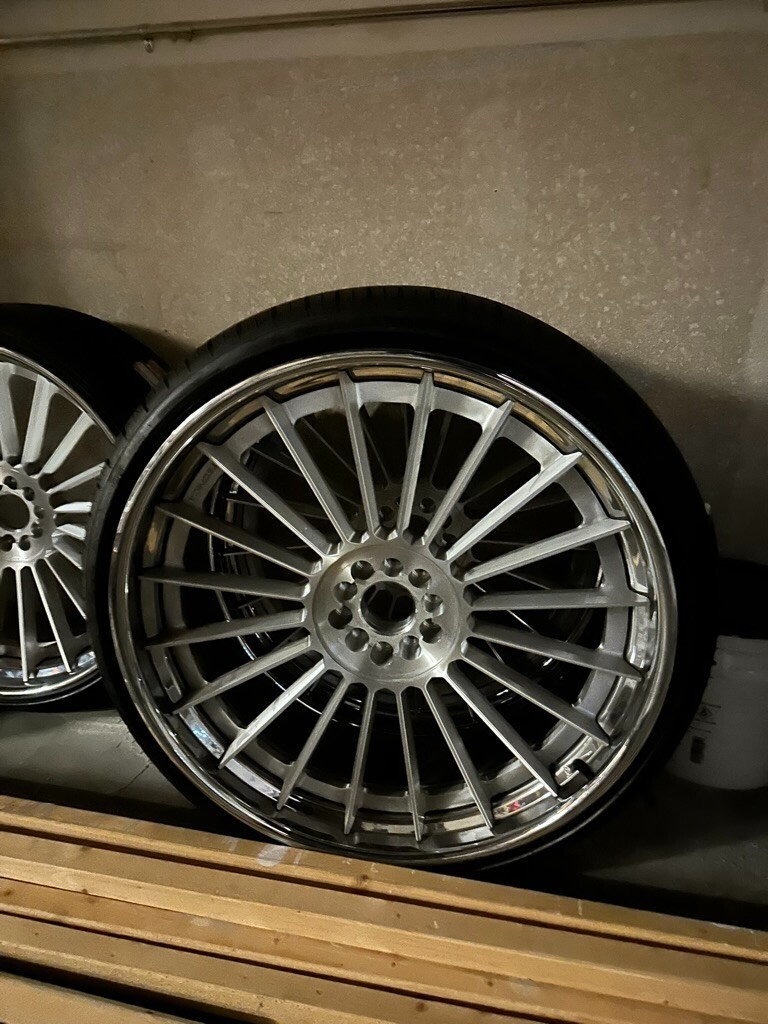 Rolls Royce 24" Forgiato Tecnica 3.1 Wheels for Ghost / Wraith / Dawn