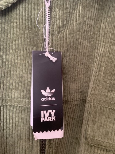 Adidas x Ivy Park Reversible Corduroy Oversized double side Jacket Green 4XL - Picture 10 of 22