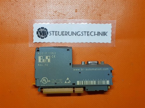 B&R X20 IF 1063 / REV. F0 MÓDULO - Imagen 2 de 2