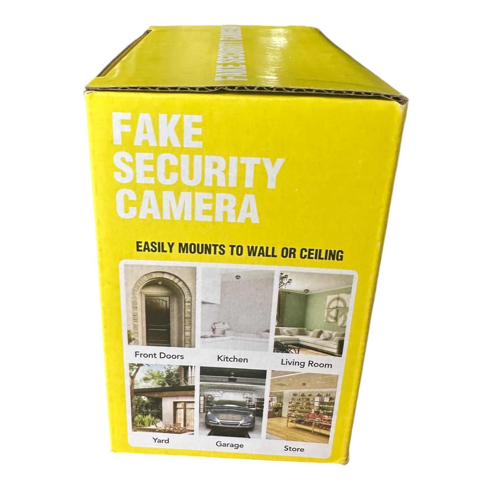 Choose Your Qty Pack Lot Fake Security Camera Dome with Flashing Red LED Light