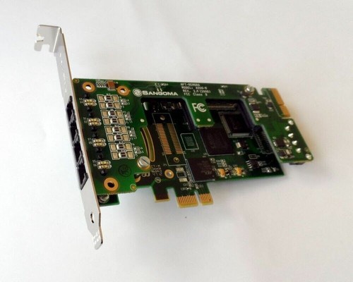 Sangoma A200 Series 2 to 10 Ports FXS FXO PCI/PCIE Analog Card w Echo Module Opt - Picture 42 of 50