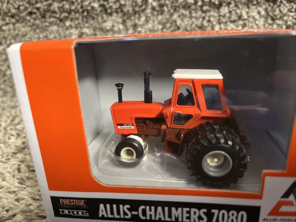 2024 ERTL 1/64 Allis Chalmers 7080 Maroon Belly W/ Duals NEW!! - Image 2 of 3