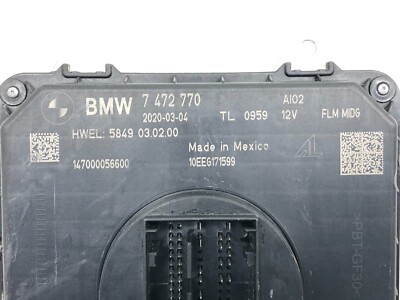 2018-2019 BMW X3 X4 LED Headlight Control Module for sale online 
