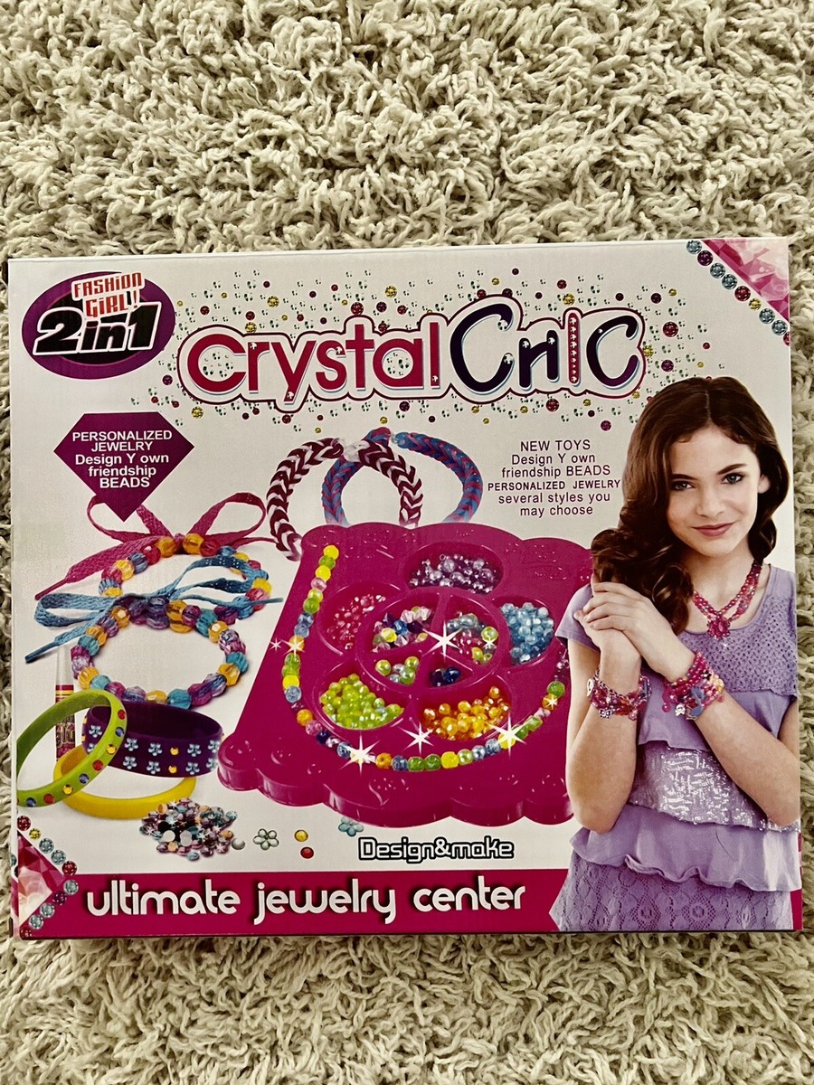 New~Crystal Chic~Ultimate Jewelry Center~Bead Kit~Personalized