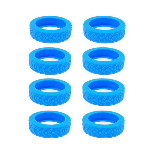 8x Luggage Wheel Covers Suitcase Wheel Protector Silicone Luggage Wheel Covers - Picture 20 of 34
