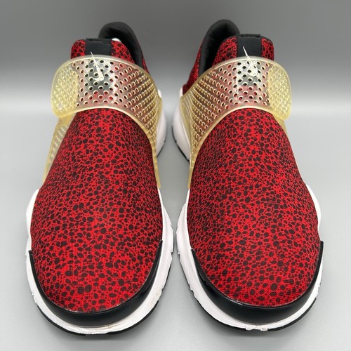 Vintage 2016 Nike Sock Dart Safari rot 942198-600 Turnschuhe Schuhe - Bild 4 von 9