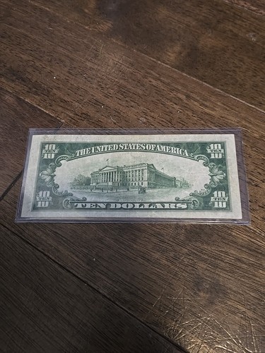 $10 1934 2004-F LGS FA Block Atlanta PMG 63EPQ - BEAUTIFUL LIGHT GREEN SEAL - Picture 5 of 8