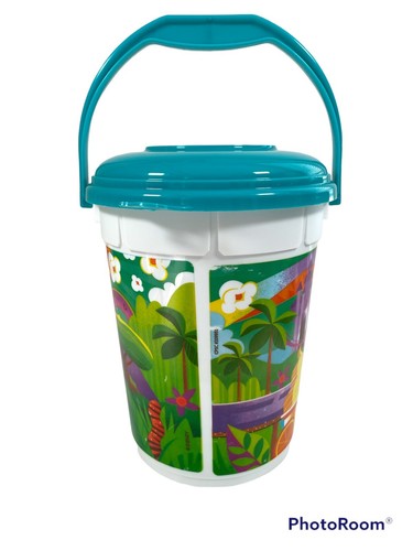 WDW Parks Popcorn Eimer blau Mickey Mouse mit Deckel verschiedene Snacks Lebensmittel SAUBER - Bild 2 von 6