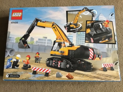 LEGO - CITY - ( SET 60420 - CONSTRUCTION EXCAVATOR ) - BRAND NEW - Picture 2 of 7