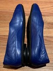 $425 THIERRY RABOTIN Grace Royal Blue Leather Ballet Comfort Flats EU 37 N — photo 7