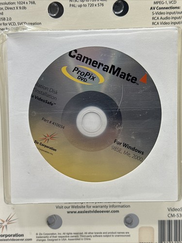 Audio Video USB adapter convert VHS tape to PC CD DVD for WIN XP or 2000 only - Picture 4 of 5