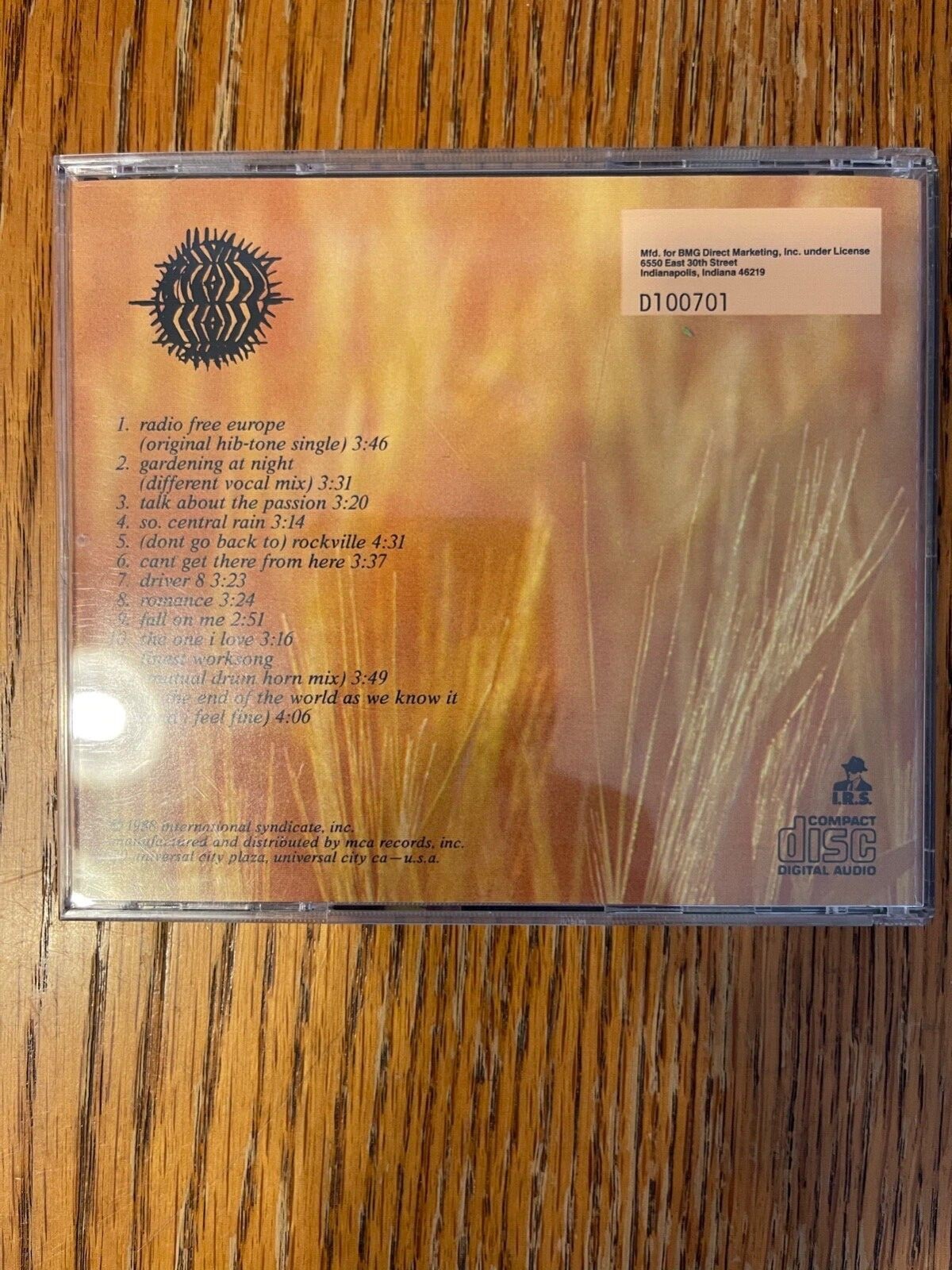 REM Eponymous CD album classic pop rock alternative best of greatest