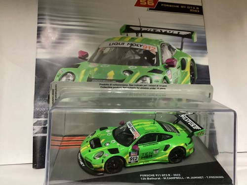 IXO PORSCHE  911 GT3 R 2023, 12h Bathurst die-cast 1/43, Nuova in teca - Imagen 1 de 4