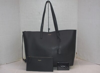 トートバッグ SAINT LAURENT SHOPPING BAGS saint laurent east west calfskin shopping tote bag | eBay