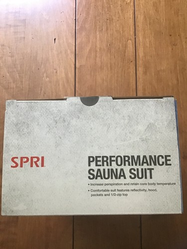 SPRI L/XL Performance Sauna Suit Fit L/XL Fit Waist Size 36” To 44” NEW IN BOX! - Picture 6 of 7
