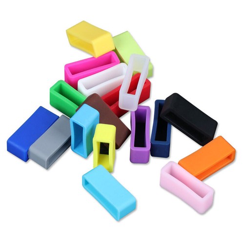 10PCS Silicone Watch Strap Band Keeper Holder Hoop Loop Ring Anti-slip - Picture 4 of 27