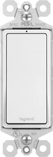 Legrand radiant 15 Amp Rocker Wall Switch with LED Locator Light, Decorator
