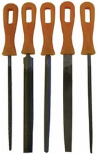 5pc File Set 10" Metal Files with Handles