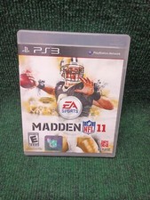 Madden NFL 11 - Sony PlayStation 3 PS3 Football Used, Tested, Good Shape