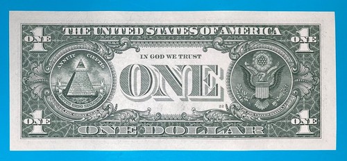 1945 March 29 : L 19450329 C BIRTHDAY NOTE $1 One Dollar Bill *UNC* - Picture 3 of 3