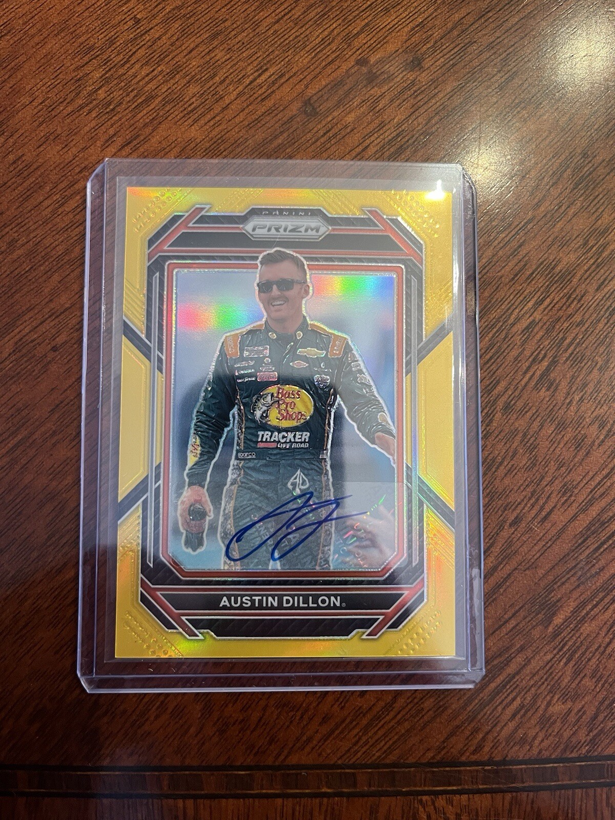 2023 Panini Prizm Racing Autograph Austin Dillon Gold 5/10 Card!!